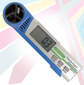 AMF025 3 IN 1 DIGITAL ANEMOMETER WITH THERMO HYGRO
